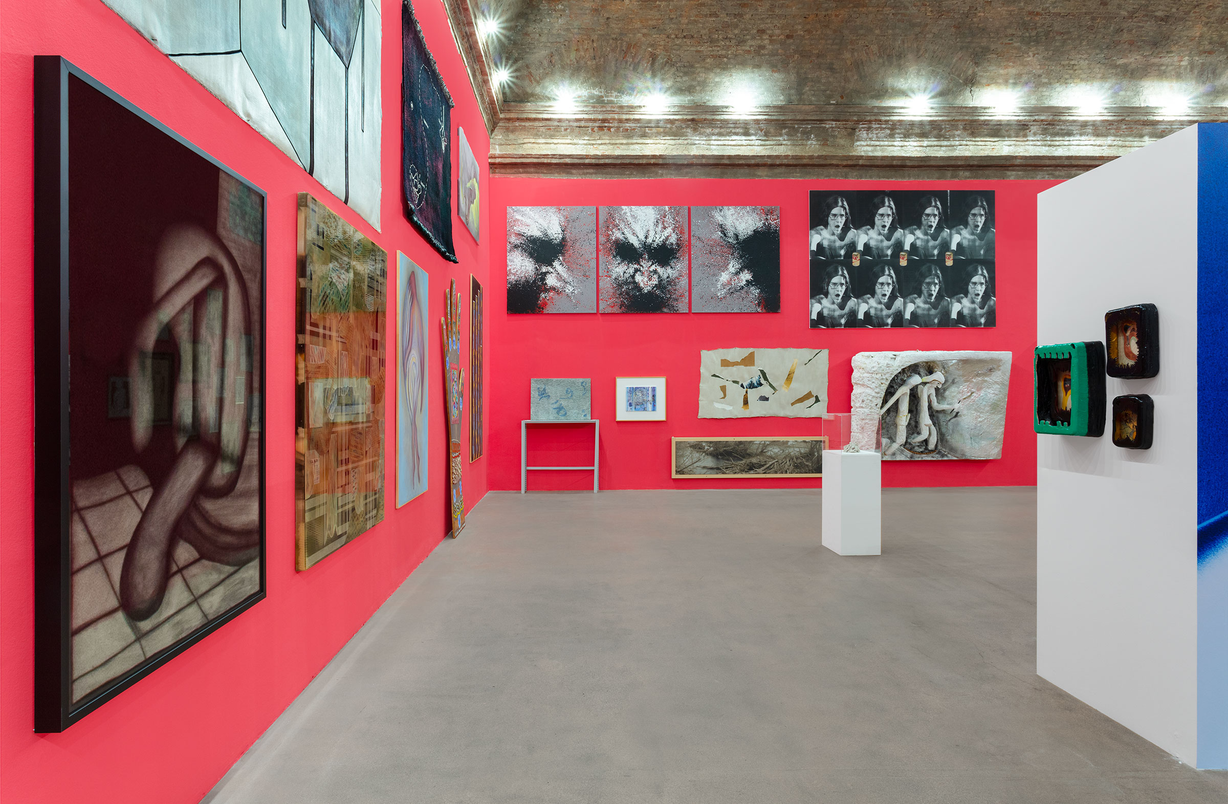 u0022Sensing Painting. Opere dalla Collezione du0027arte della Fondazione CRC / Sensing Painting. Works from the Collection of Fondazione CRCu0022, veduta espositiva